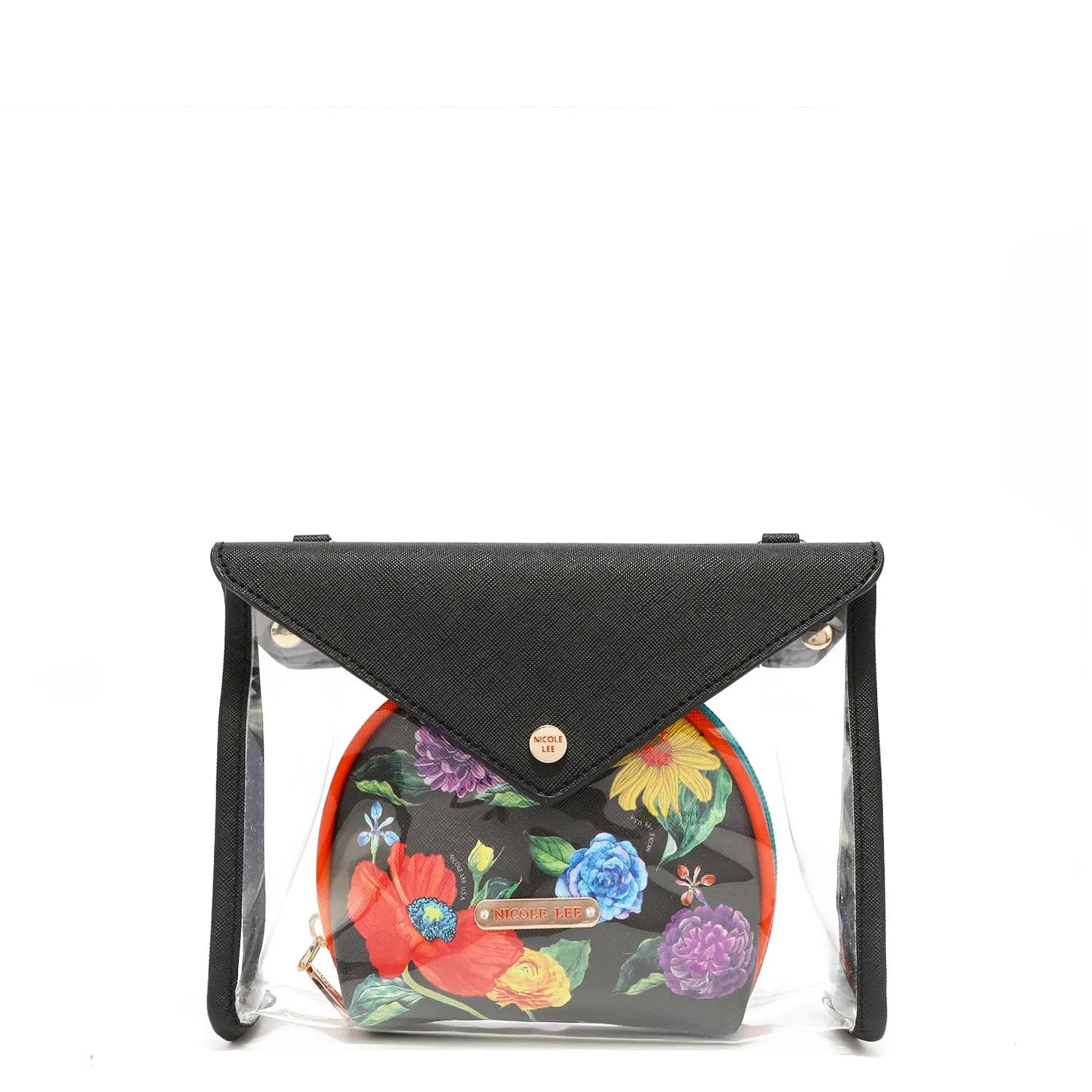 2 PIECE COSMETIC POUCH CROSSBODY