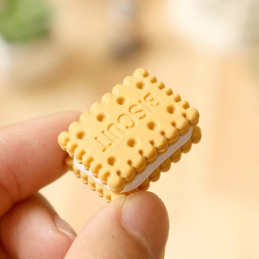 6pcs/pack kawaii Cookie Eraser