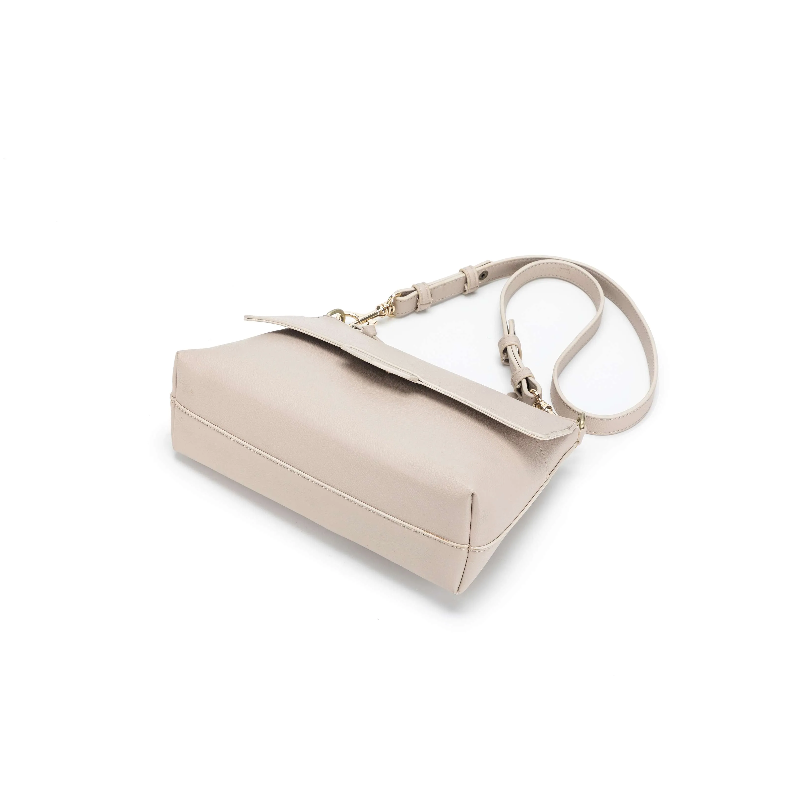 Alessia Oatmeal Crossbody Bag