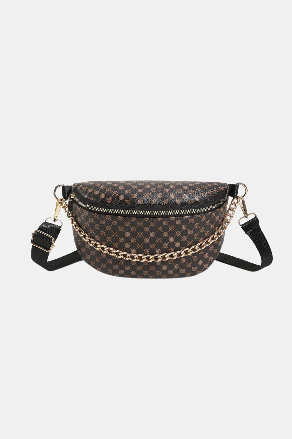 *APP EXCLUSIVE* Checkered Leather Sling Bag