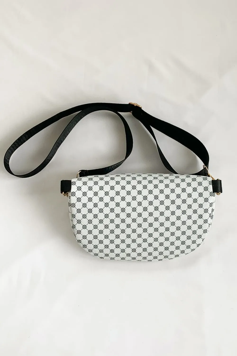 *APP EXCLUSIVE* Checkered Leather Sling Bag