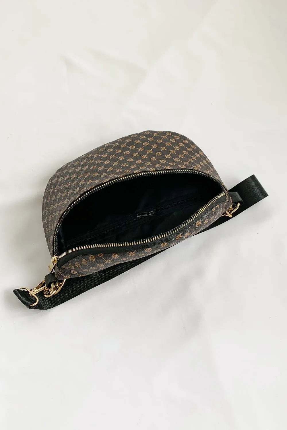 *APP EXCLUSIVE* Checkered Leather Sling Bag