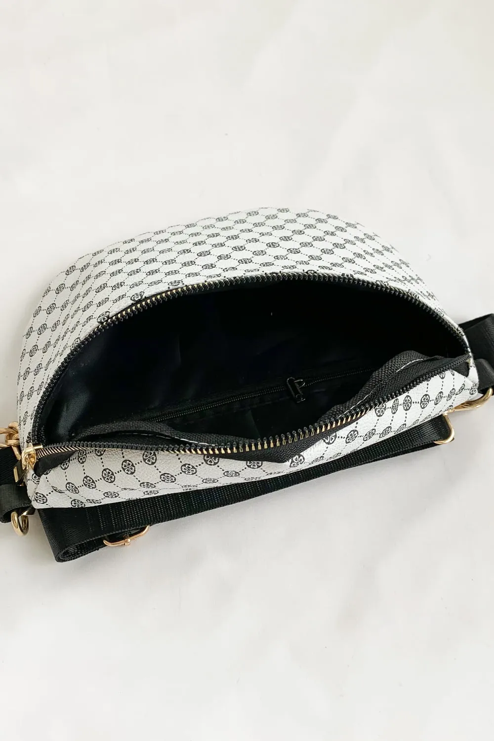 *APP EXCLUSIVE* Checkered Leather Sling Bag