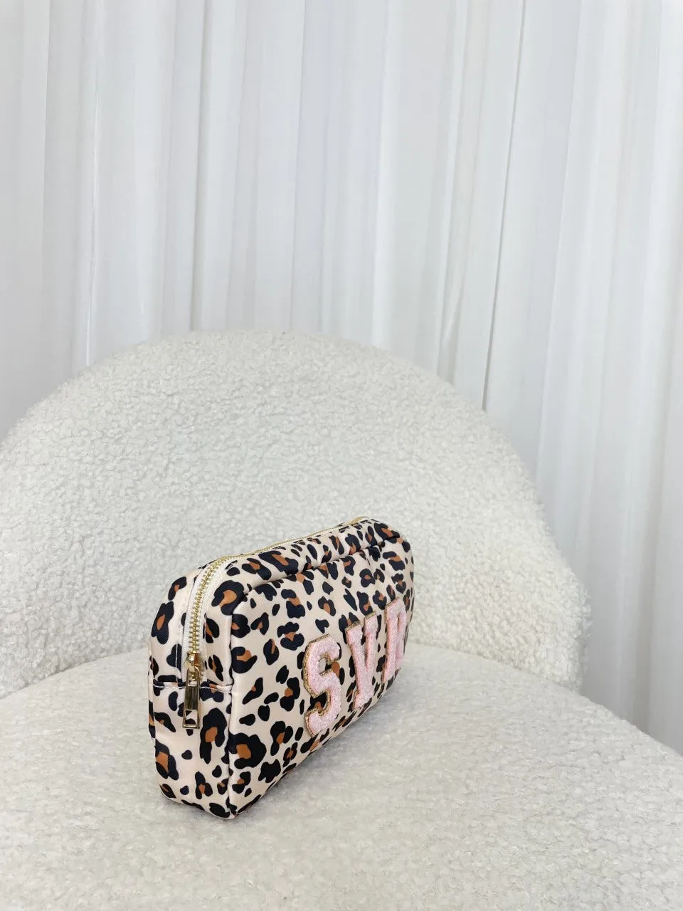 Aurora Small Nylon Pouch / Leopard