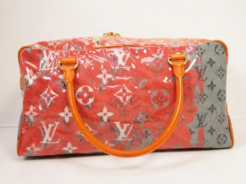 Authentic Pre-owned Louis Vuitton 2008 Collection Monogram Pulp Rose Weekender Pm Bag M95734 220022