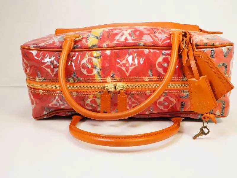 Authentic Pre-owned Louis Vuitton 2008 Collection Monogram Pulp Rose Weekender Pm Bag M95734 220022