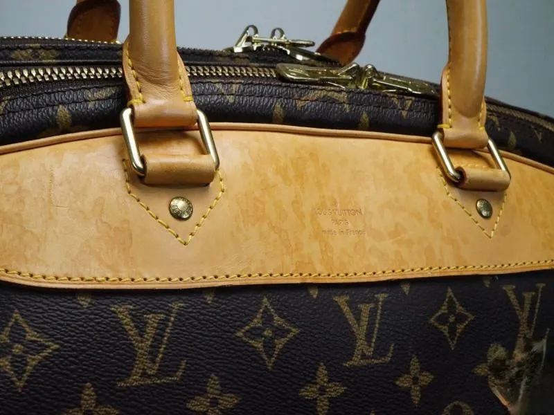 Authentic Pre-owned Louis Vuitton Monogram Alize 2 Poches 2-way Compartment Travel Bag M41392 180888