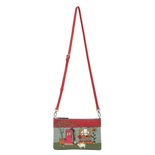 Autumn Potting Shed Pouch Bag by Vendula London