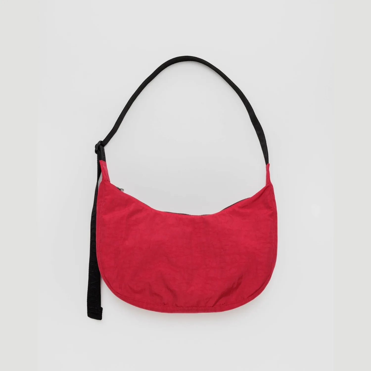 Baggu Medium Nylon Crescent Bag in Candy Apple