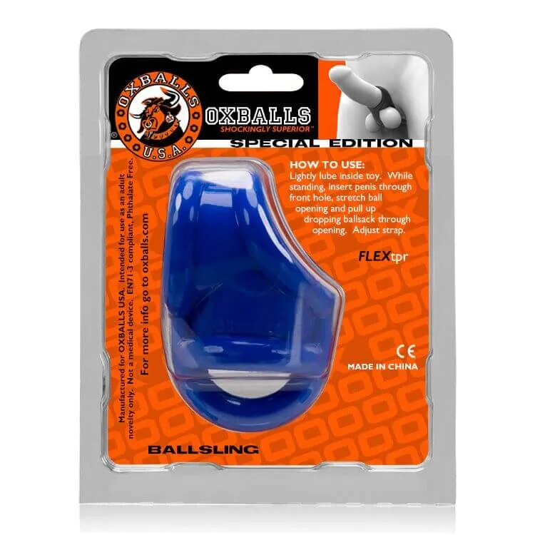 Ballsling Ball Split Sling from Oxballs Police Blue