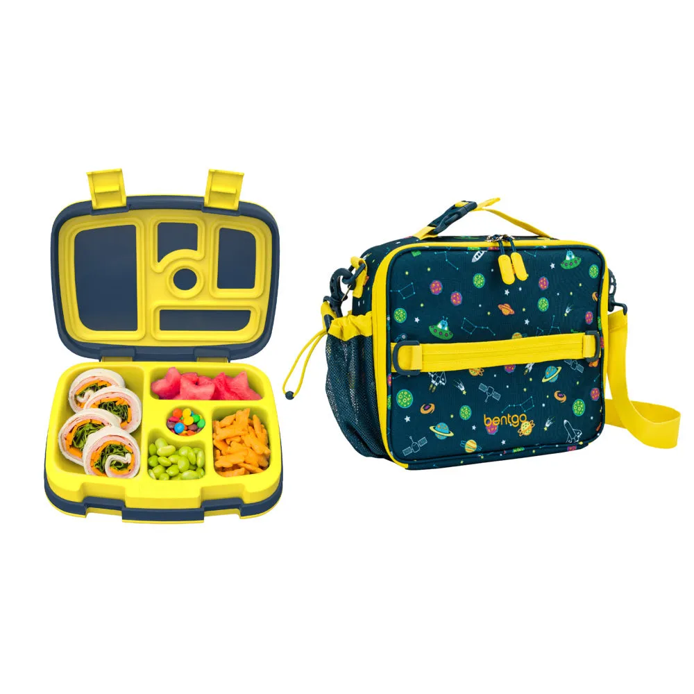 Bentgo Kids Prints Lunch Box & Lunch Bag