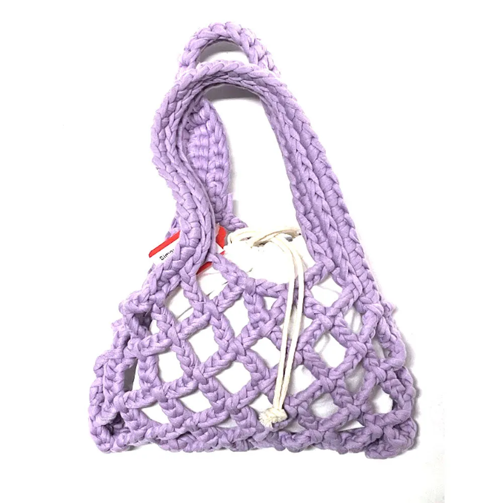 Braided Micro Crochet Bag