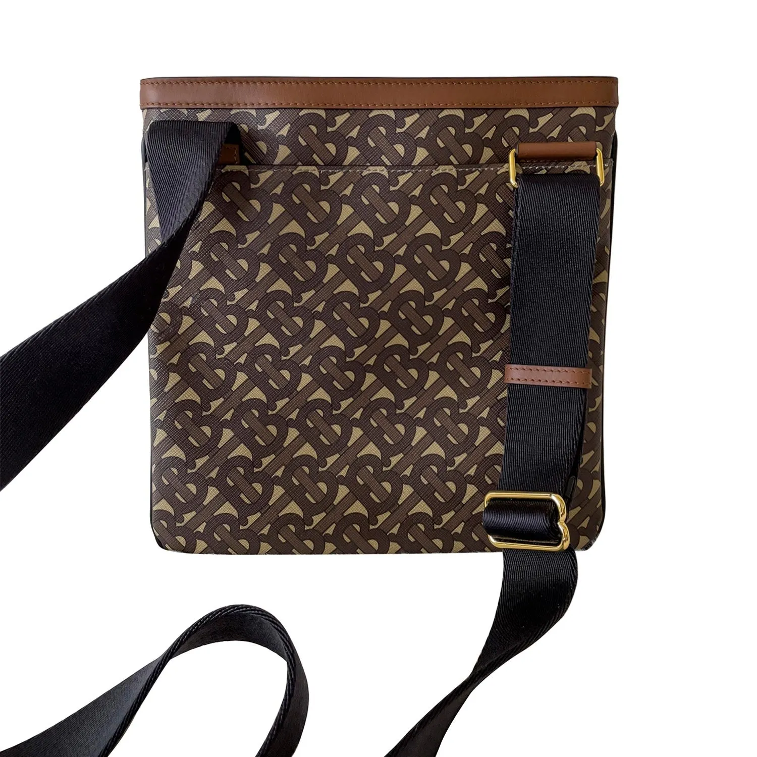 Burberry Monogram Print Messenger Bag