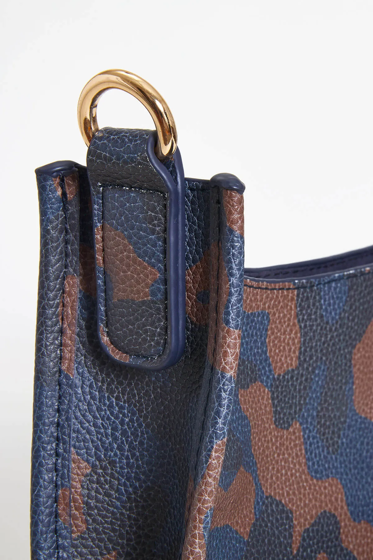 Camo Vegan Messenger Bag- STRAP NOT INCLUDED