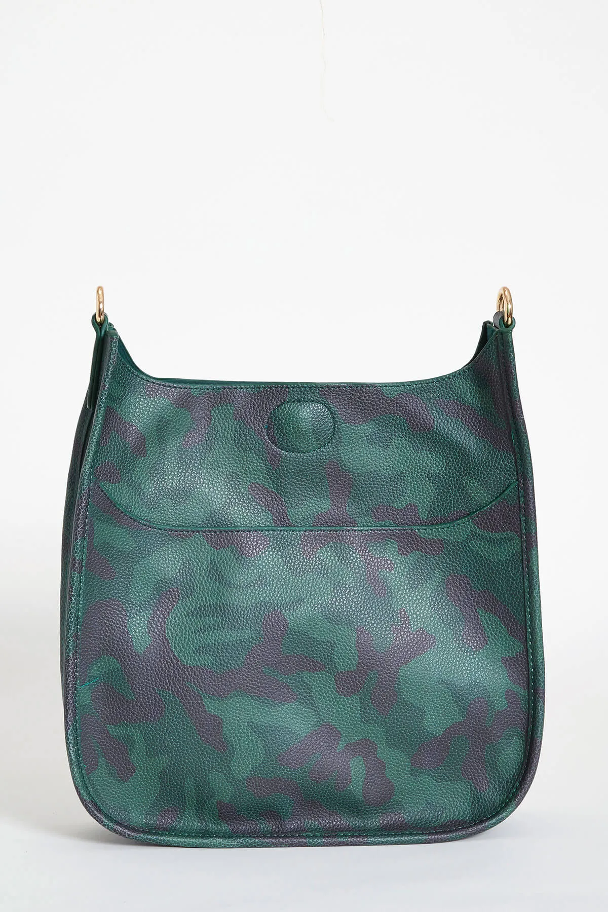 Camo Vegan Messenger Bag- STRAP NOT INCLUDED