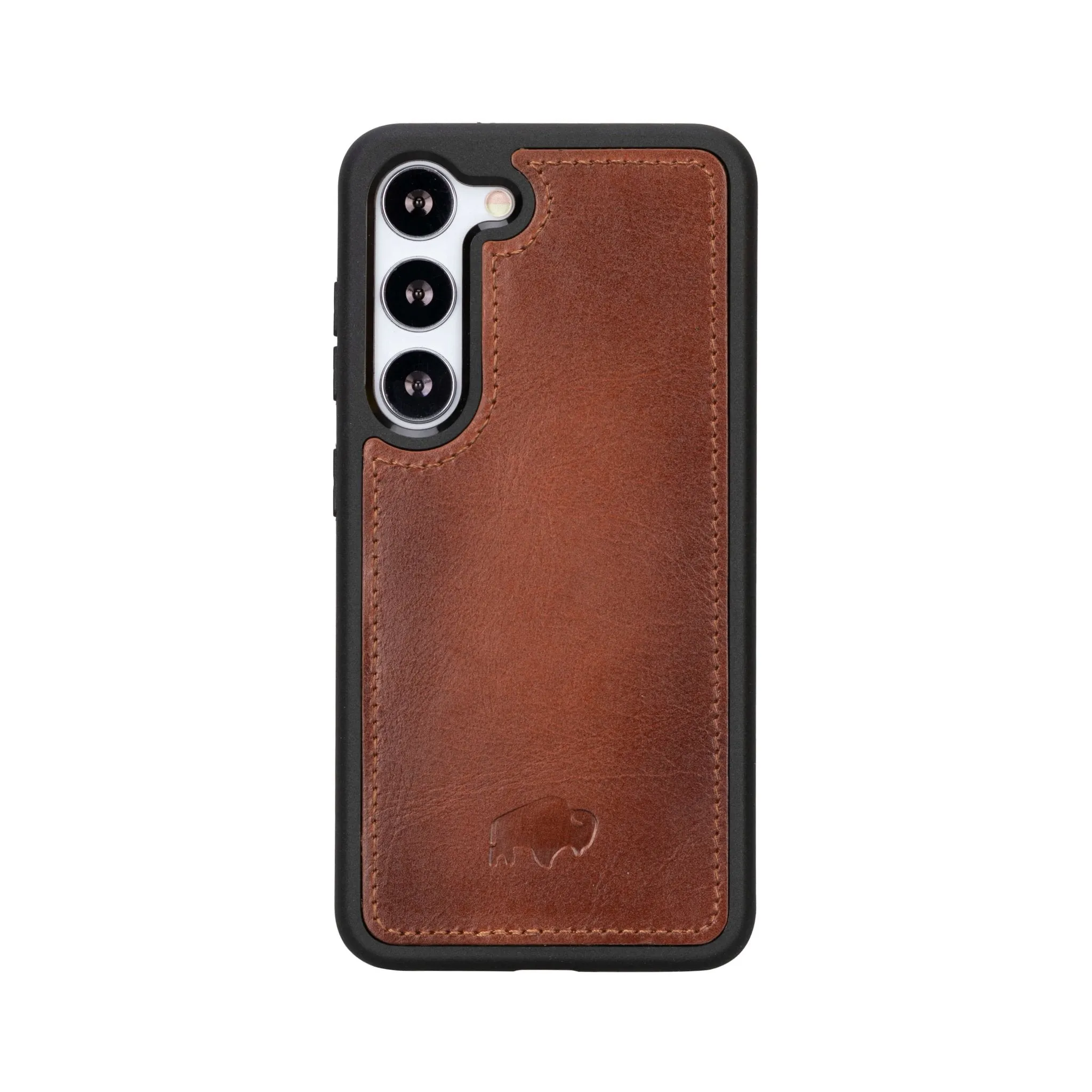 Carson Samsung Galaxy S23 Wallet Case, Burnished Tan