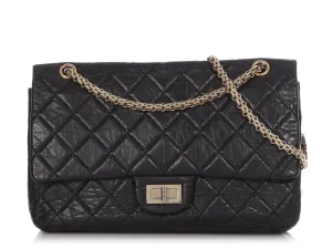 Chanel Black Quilted Aged Calfskin Reissue 2.55 Flap 227