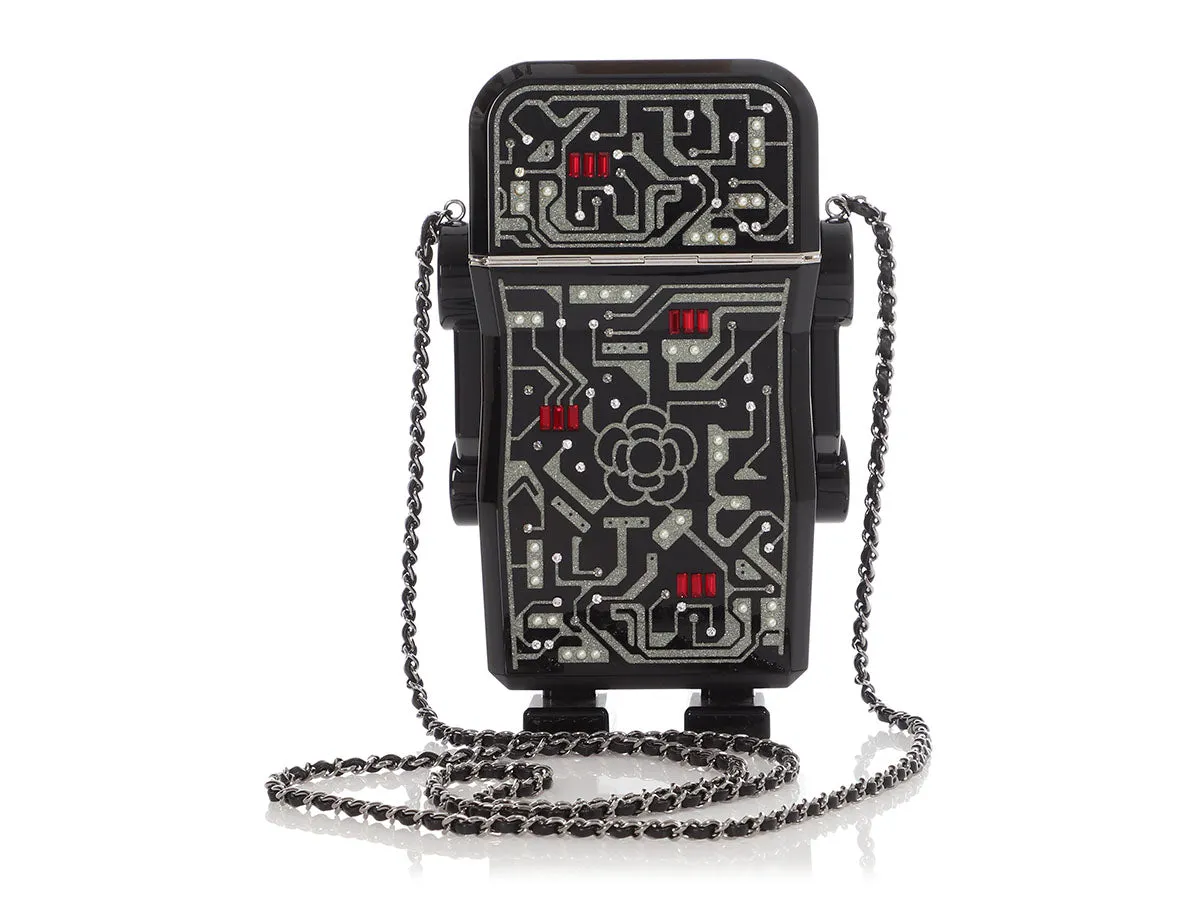 Chanel Black Robot Minaudière