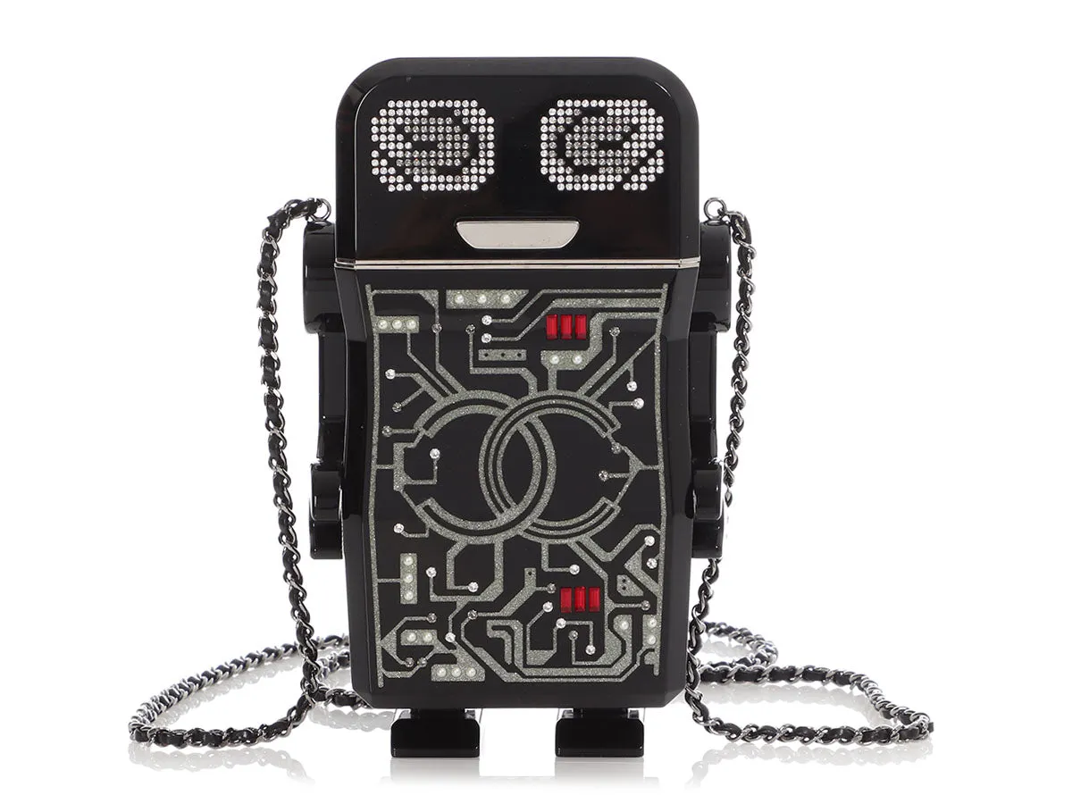 Chanel Black Robot Minaudière