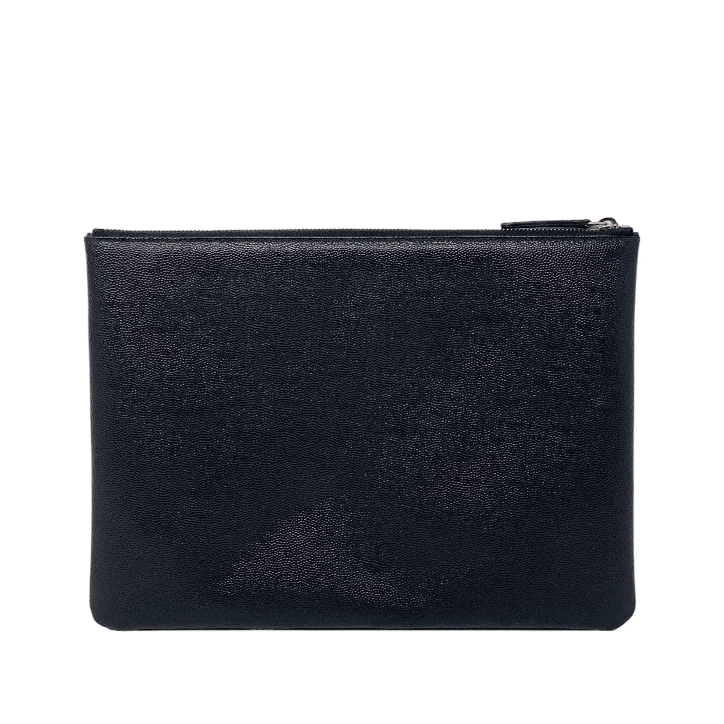 Chanel Black Zipped Pouch