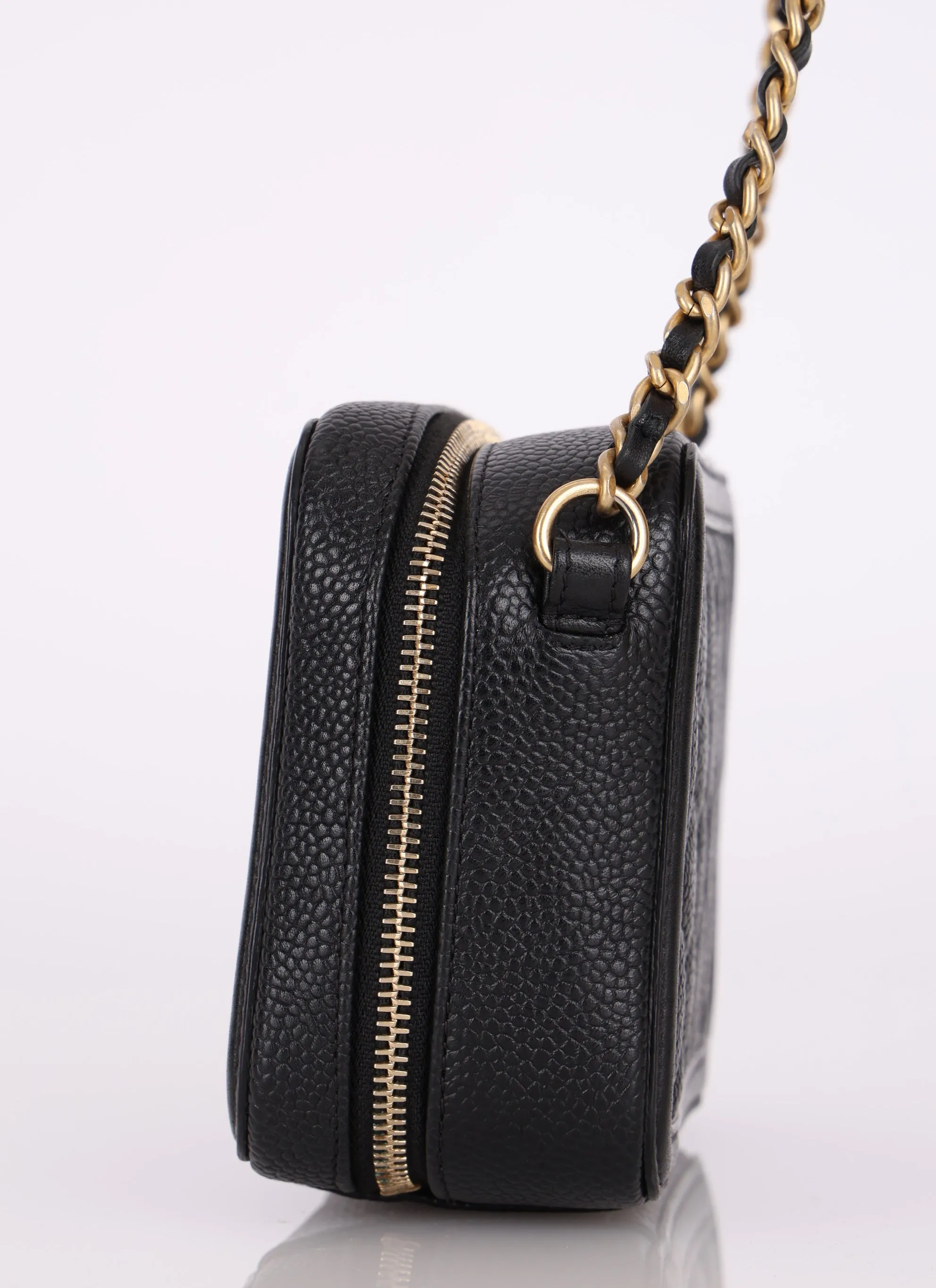 Chanel Caviar Mini Filigree Crossbody