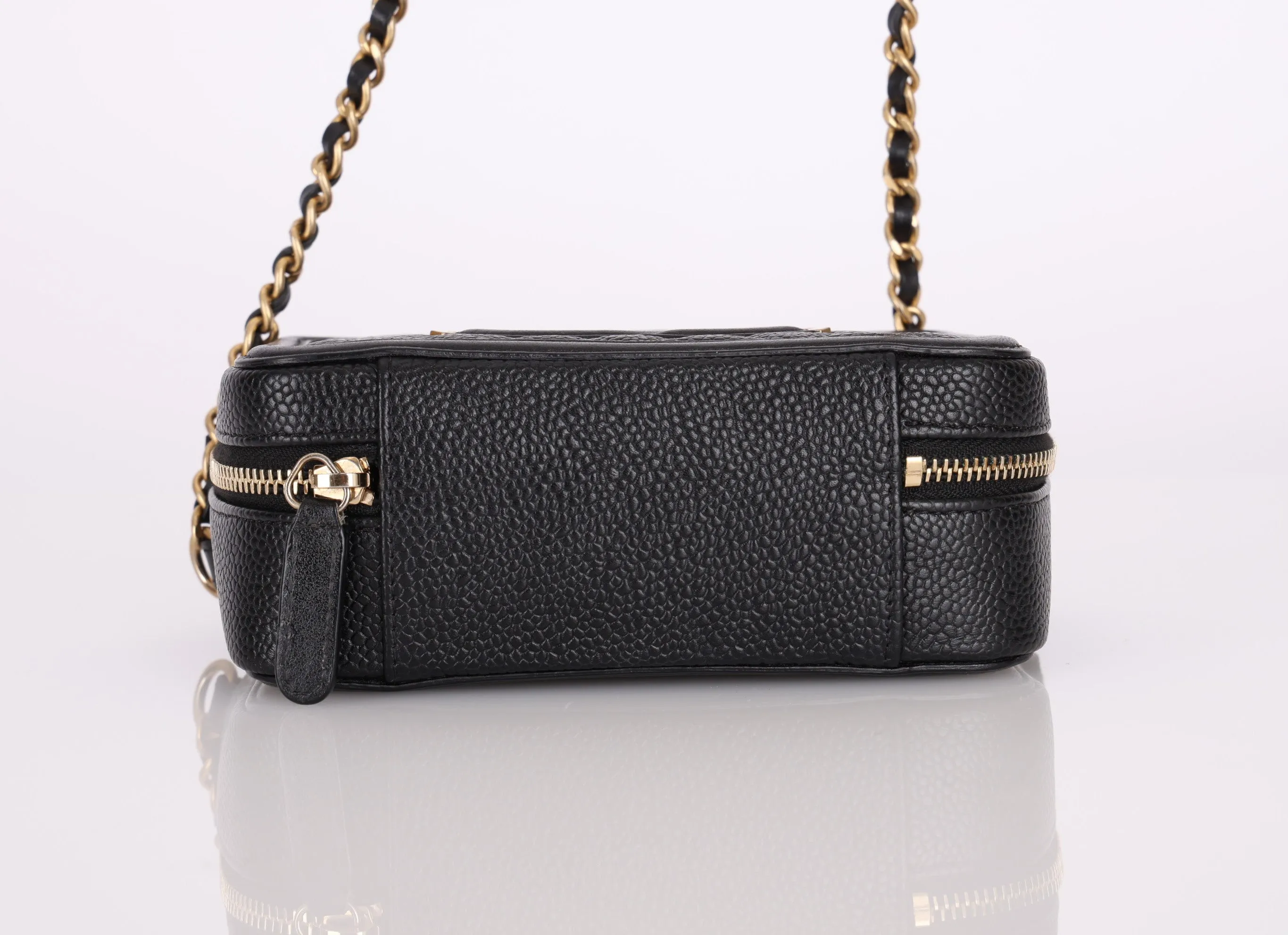 Chanel Caviar Mini Filigree Crossbody