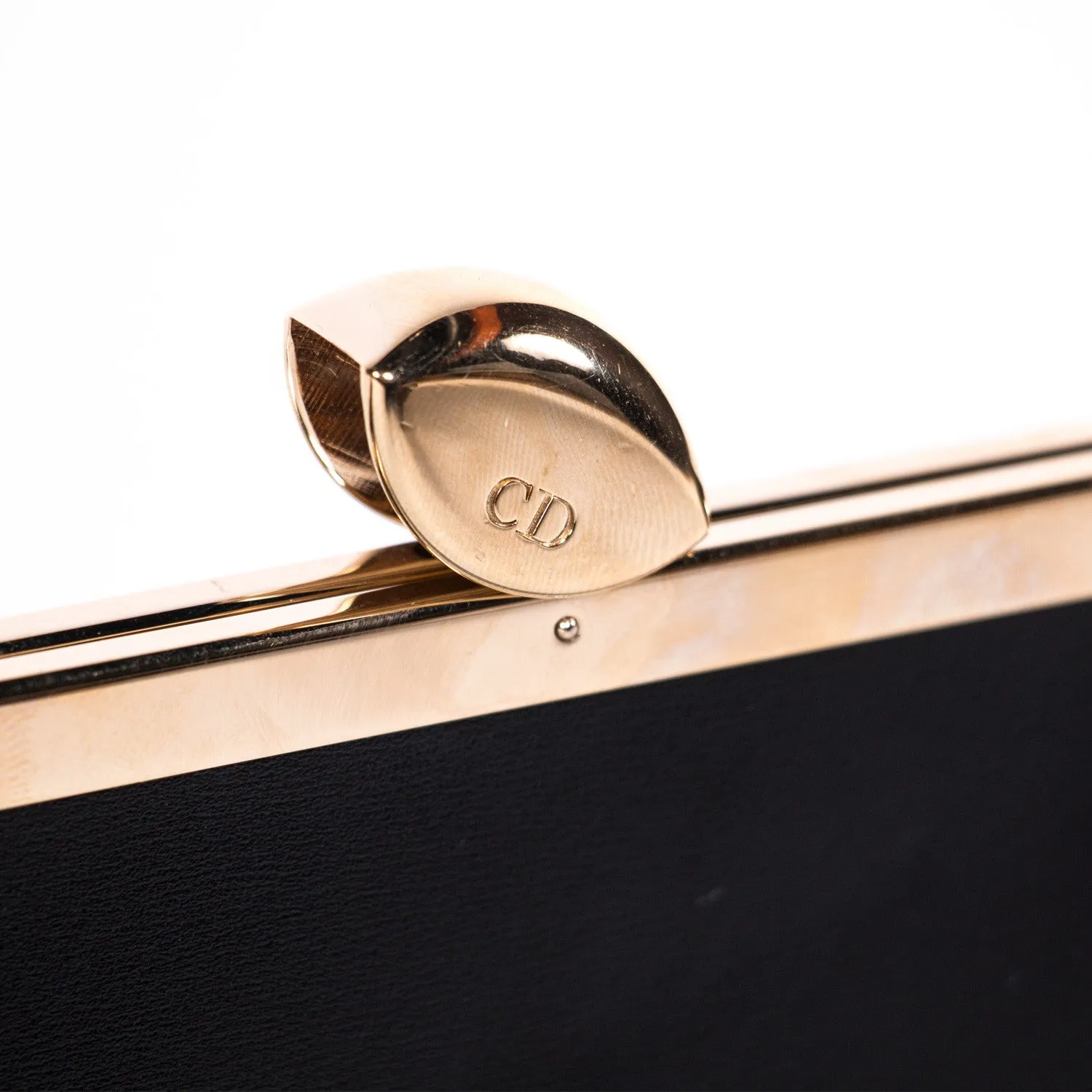 Christian Dior Box Clutch Bag