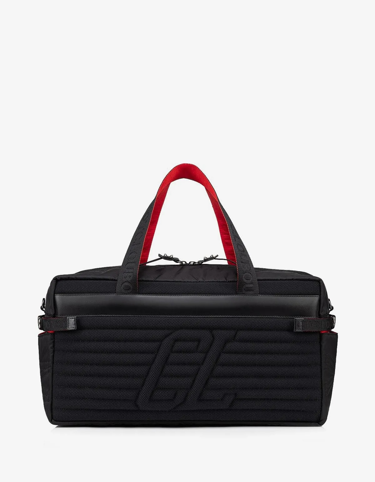 Christian Louboutin Loubideal Black Sneaker Sole Sports Bag