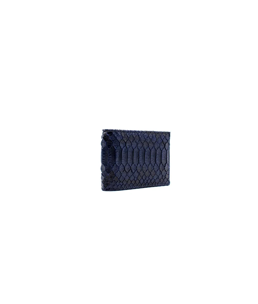 Clip Wallet in Navy Blue