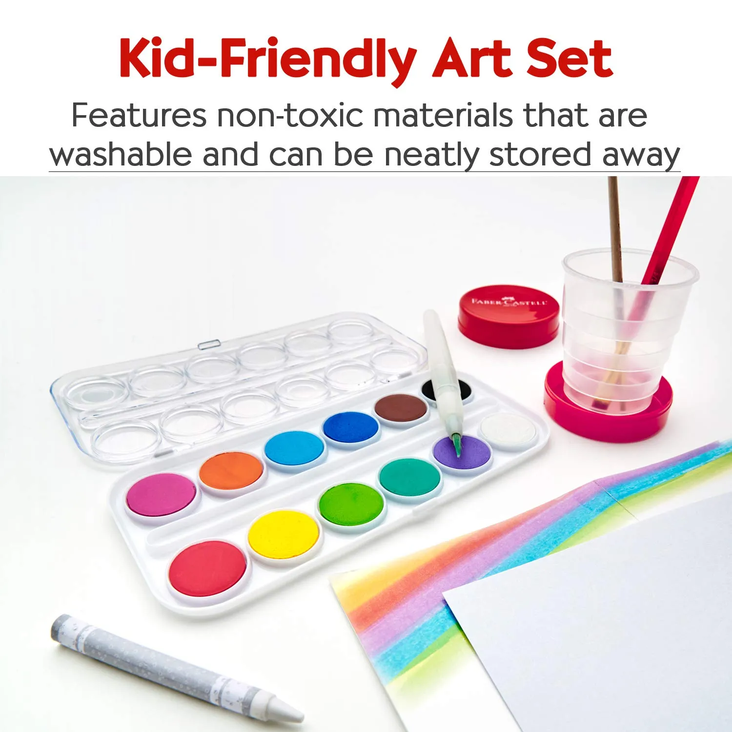 Creativity for Kids 14332 Young Artist Learn to Watercolor Set