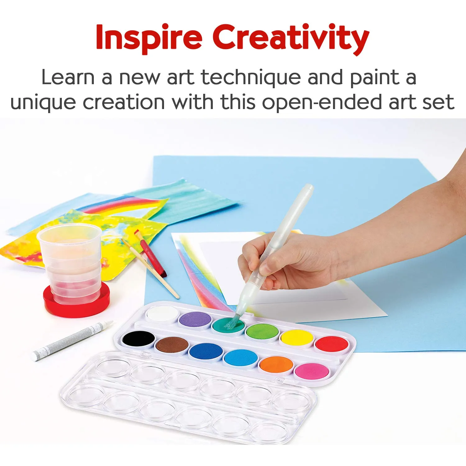 Creativity for Kids 14332 Young Artist Learn to Watercolor Set