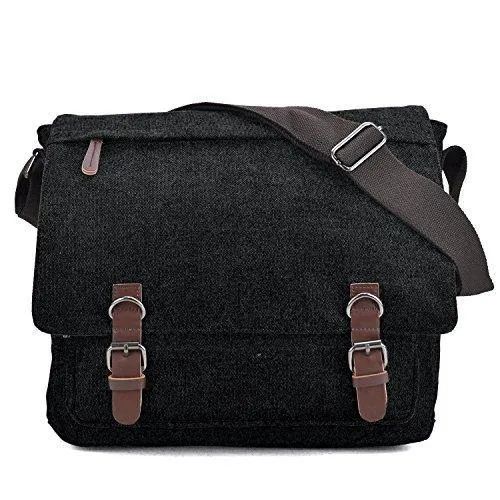 Dasein Vintage Unisex Large Canvas Messenger Bag/Cross body