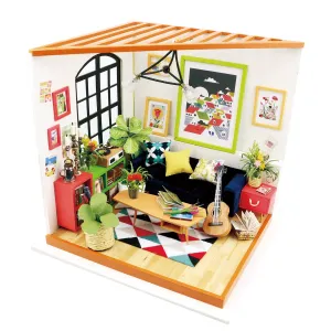 DG106, Locus' Sitting Room, DIY Miniature Dollhouse Crafting