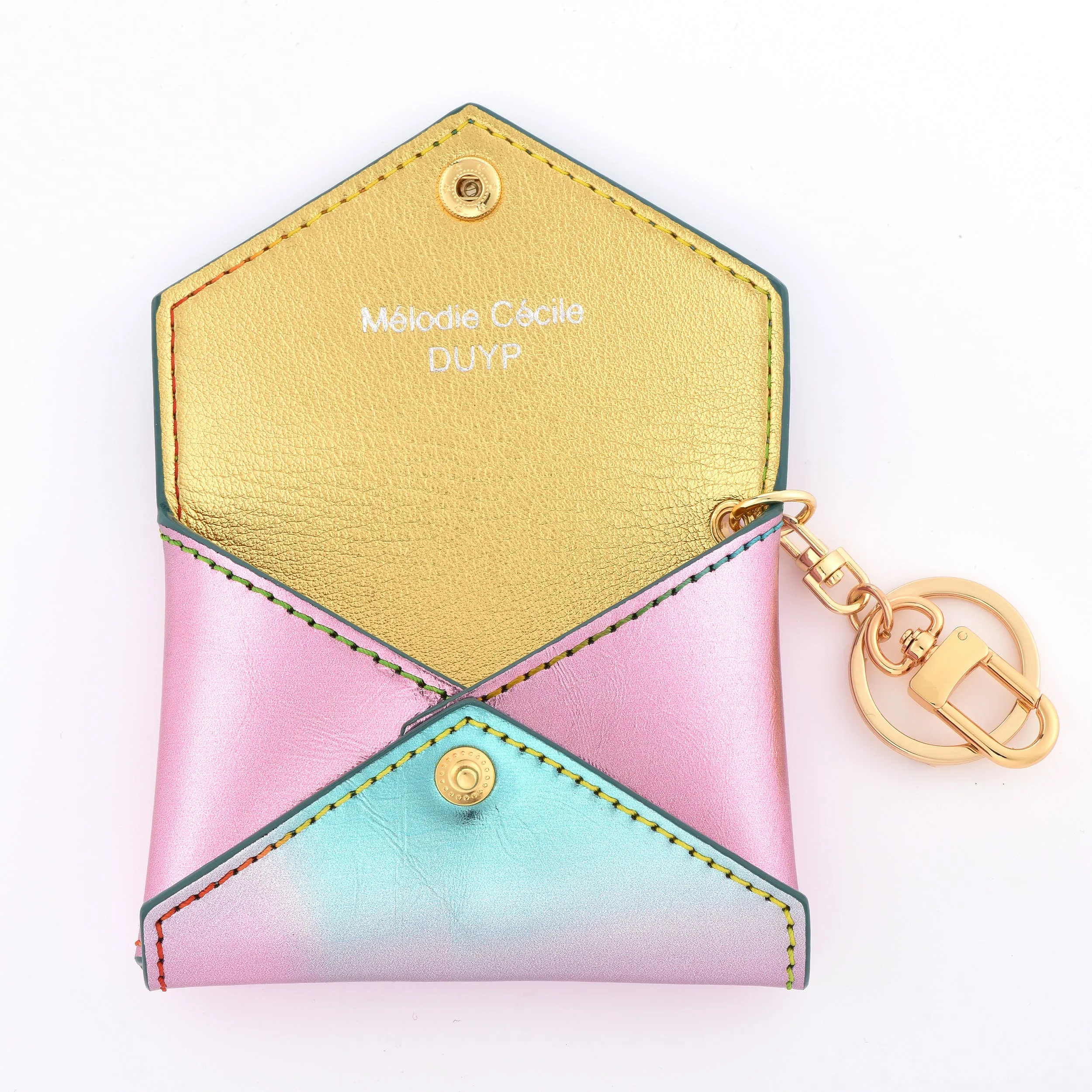 Dream Collection - Rainbow Lambskin Leather - Mini Envelope