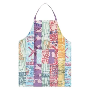 Eco Flour Sack Reversible Patchwork Apron