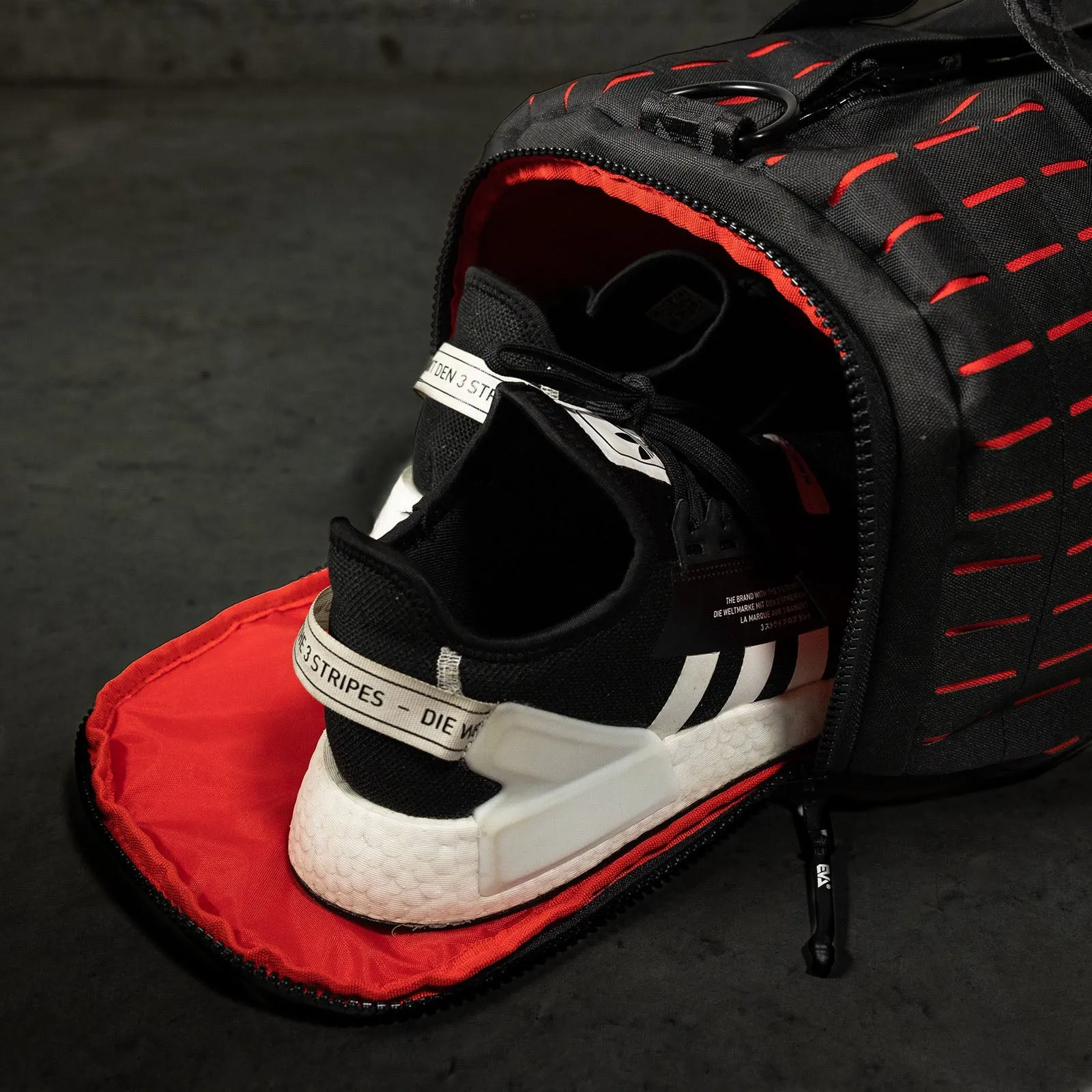 EVA Athletic - Elite Duffel - Black/Red