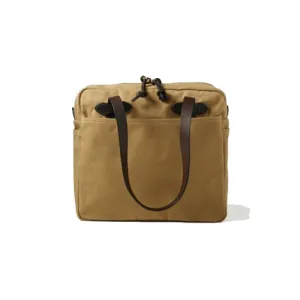 Filson Tote With Zipper |11070261| Dark Tan