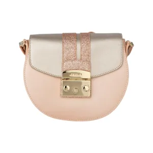 Furla Metropolis Mini Crossbody Round - Candy Rose