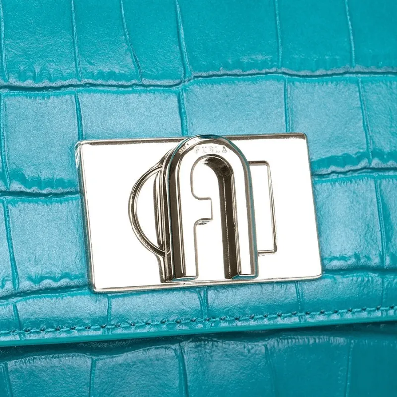 Furla Mini Top Handle - Crocodile Embossed