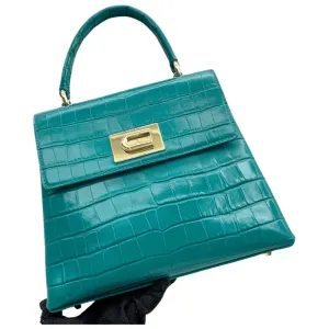 Furla Mini Top Handle - Crocodile Embossed