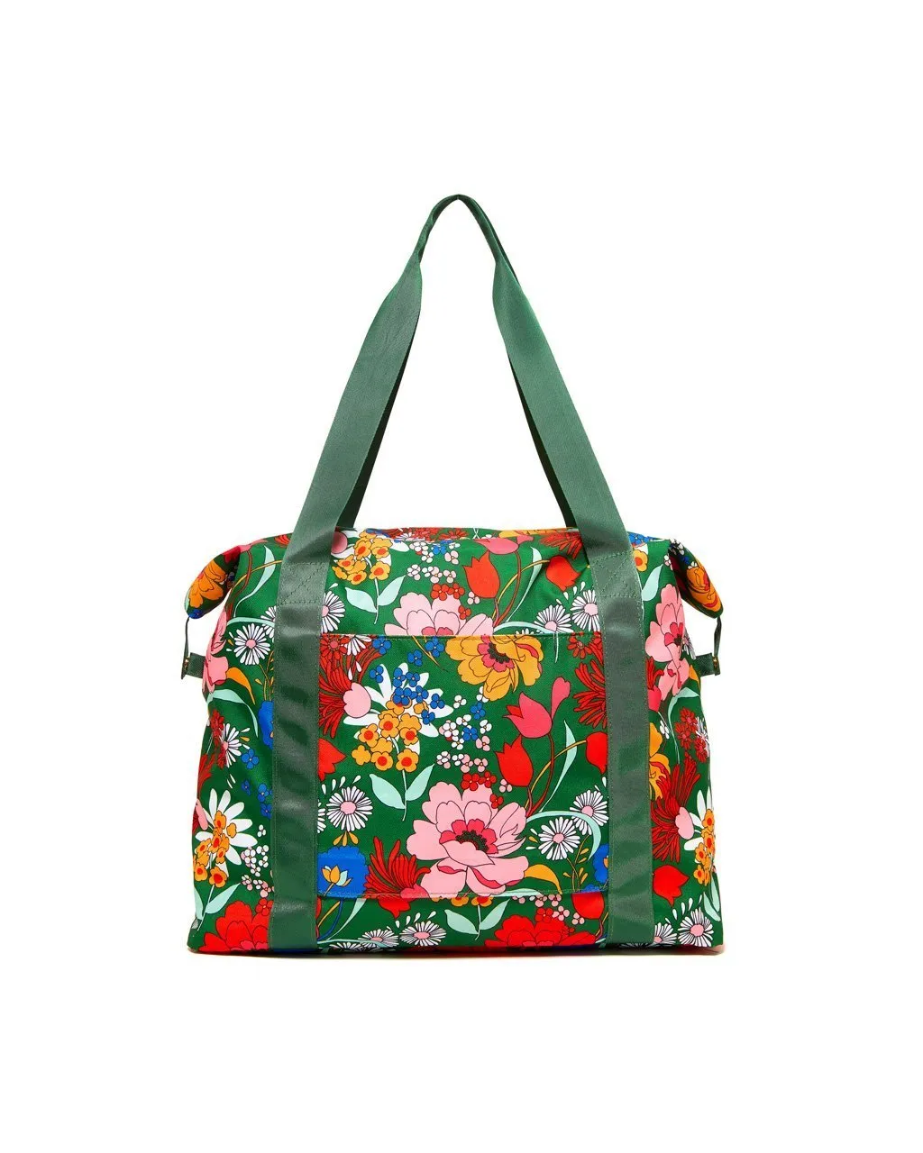 Getaway Weekender Bag - Emerald Super Bloom