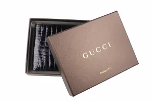 GUCCI baby crocodile skin wallet