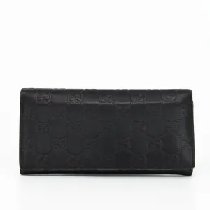 Gucci Brown GG Continental Long Wallet