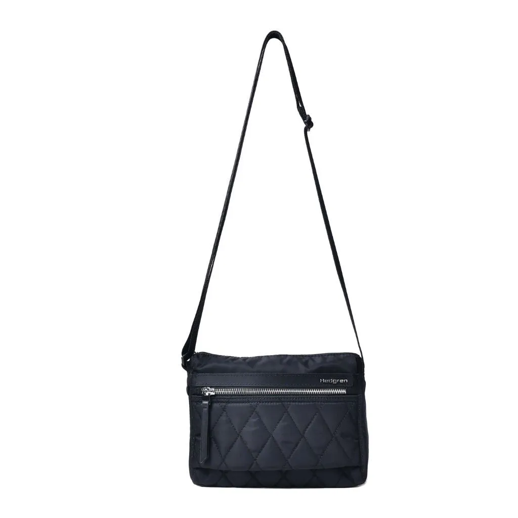 Hedgren Eye Crossbody Bag RFID Quilted Black