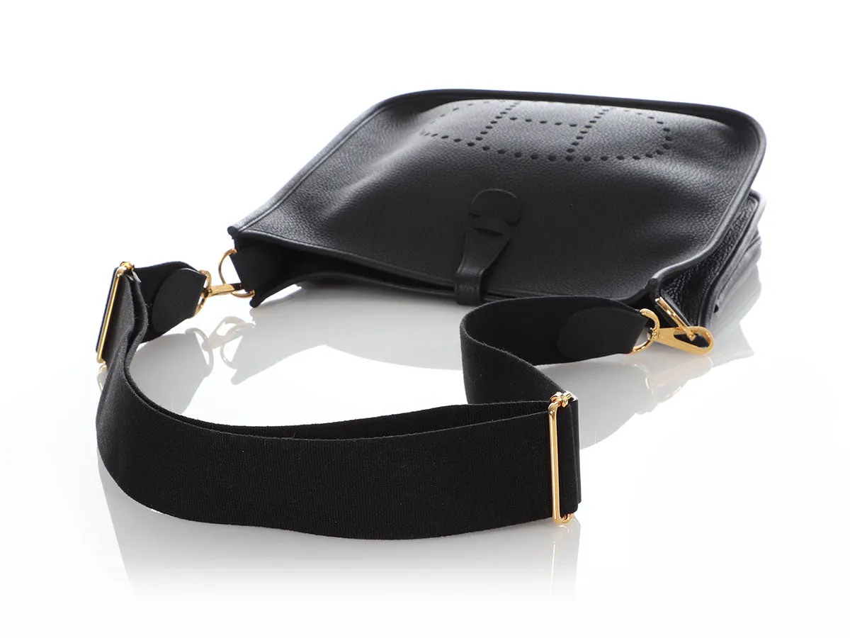 Hermès Black Clémence Evelyne III PM