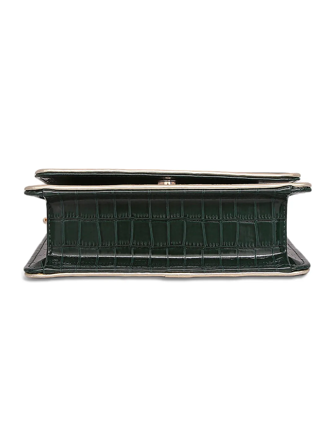 Inc.5 Women Green Embellished Fancy Clutch