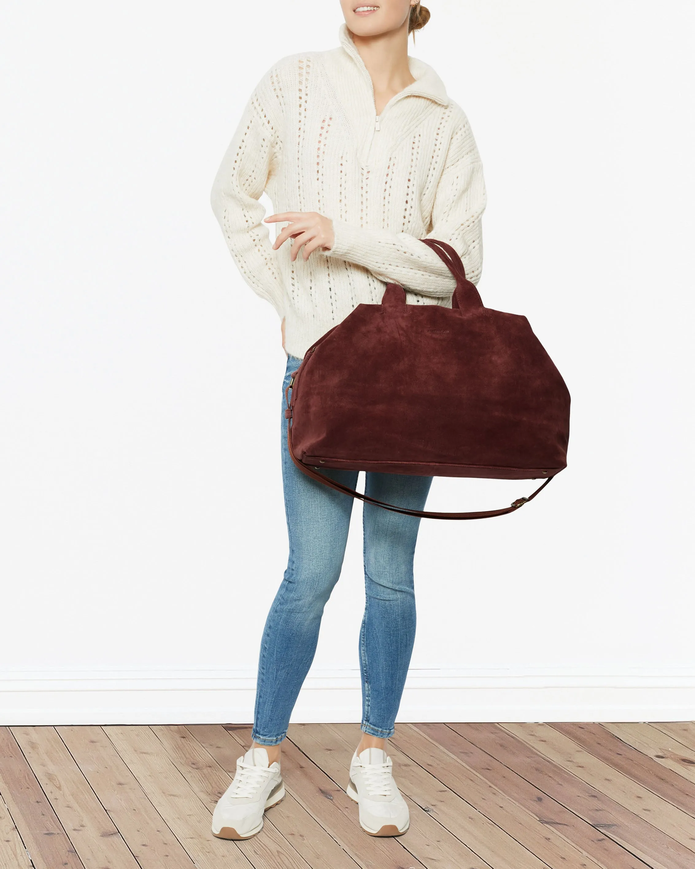 Iris Suede Weekender