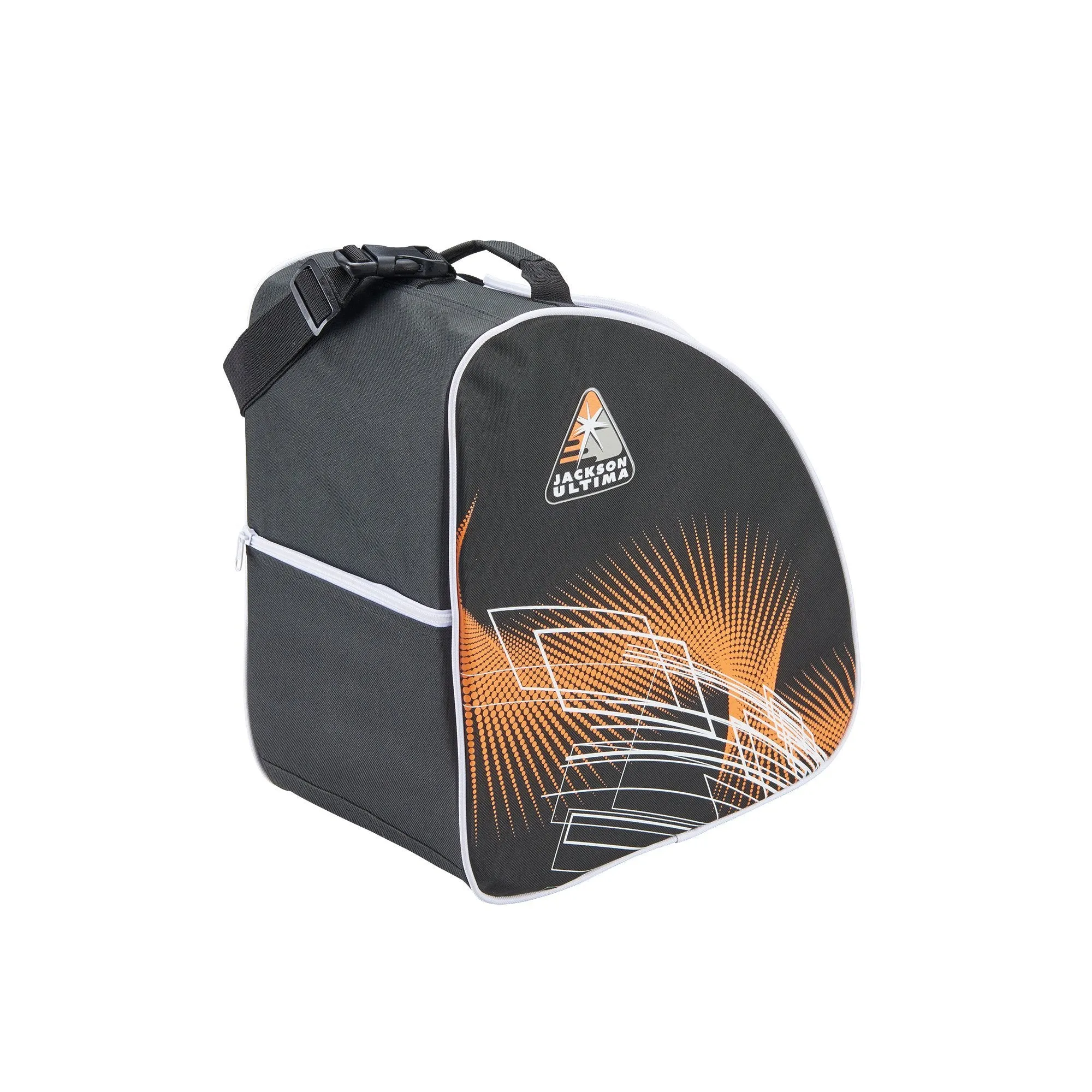 JACKSON OVERSIZED SKATE BAG  (BLACK/ORANGE)