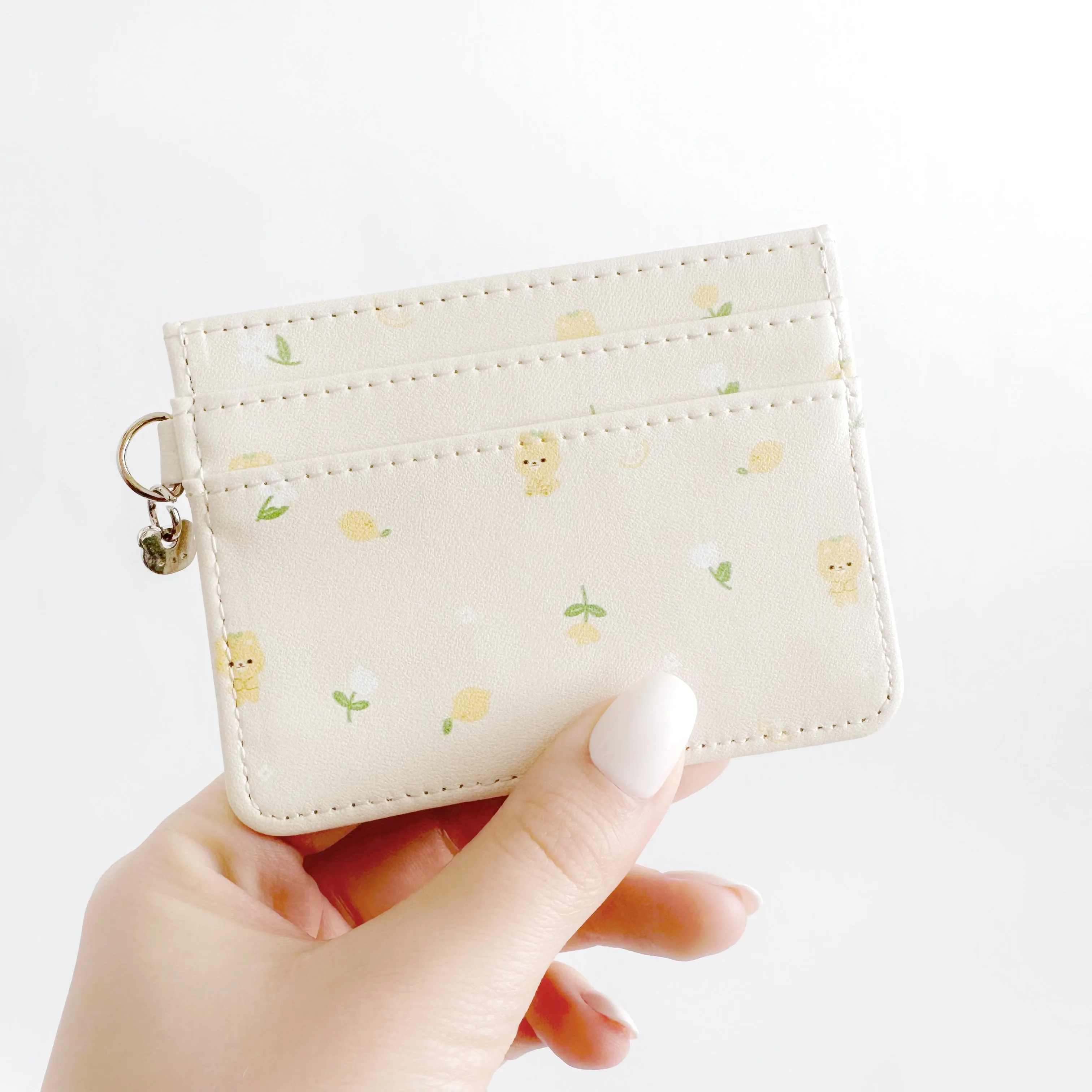 Lemon Bear Slim Card Wallet