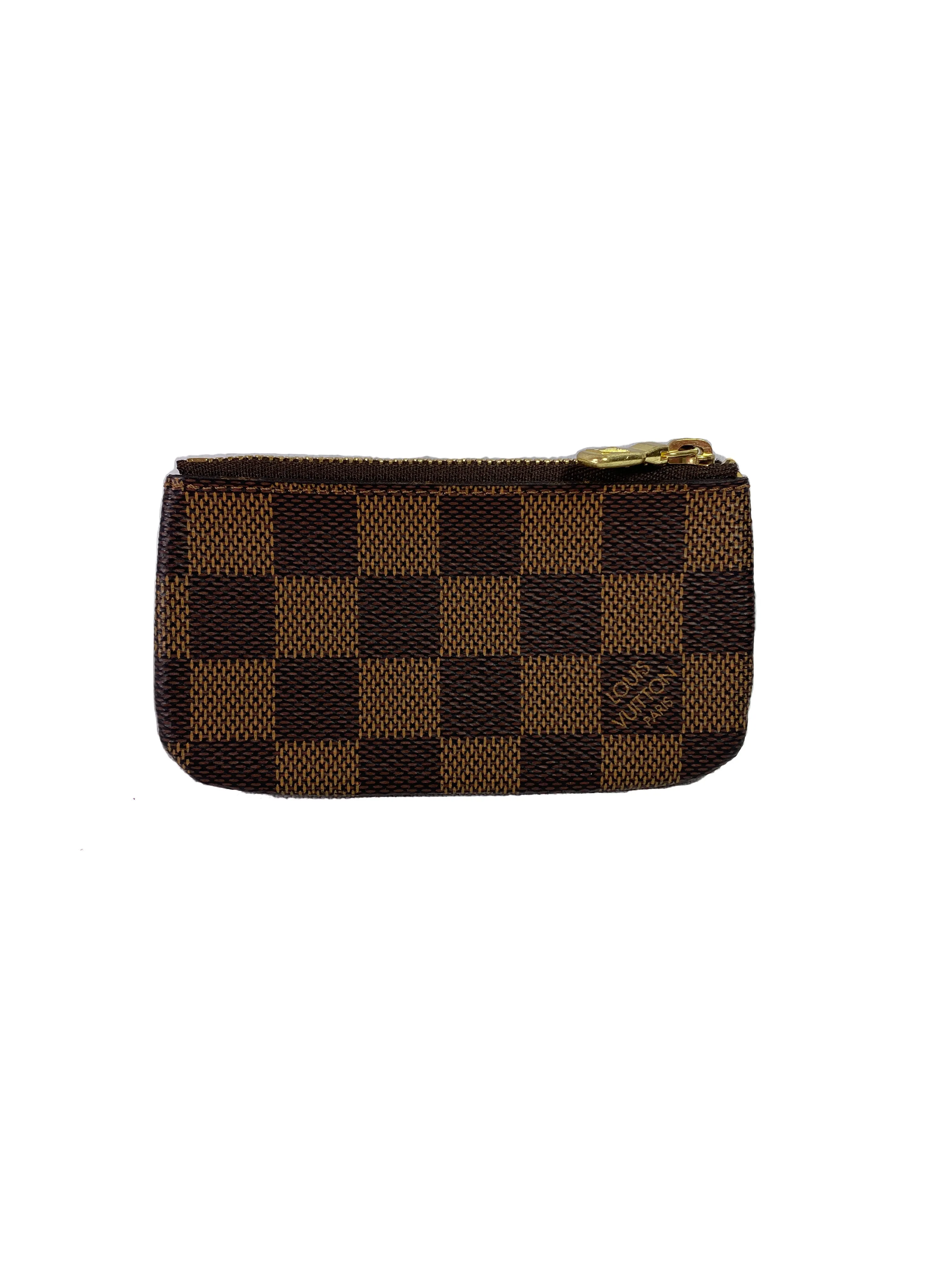 Louis Vuitton damier ebene coin keypouch